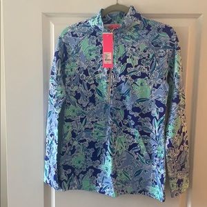 NWT Lilly Popover Royal Purple Koalafications - S
